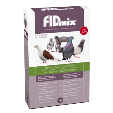 FIDmix pro holuby 1kg, po expiraci
