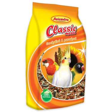 Avicentra Classic menu malý papoušek 1 kg