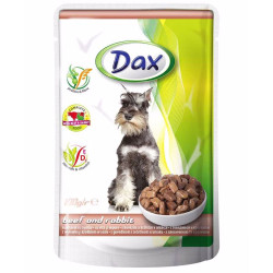 Dax Dog hovězí a králičí kapsička 100 g