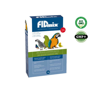 FIDmix pro okrasné a exotické ptactvo 1 kg, po expiraci