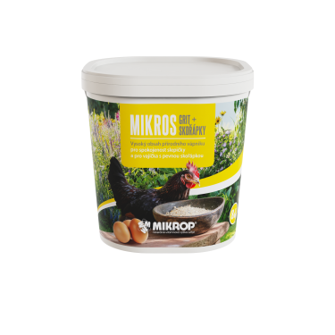 Mikros grit + skořápky 5 kg 