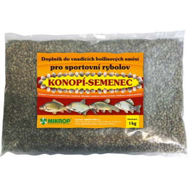 Konopné semeno 1 kg, po expiraci