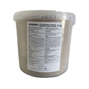 Pivovarské kvasnice sypké 3,5 kg