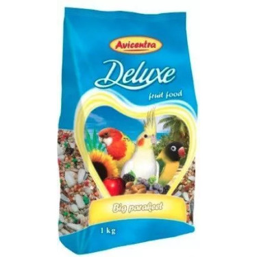 Avicentra Deluxe malý a střední papoušek 1 kg