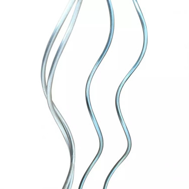 Opěra na rajčata SPIRALA stříbrná d6,5mm 180cm