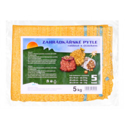 Pytel rašlový s úvazkem nosnost 5kg oranžový 30x52cm 5ks