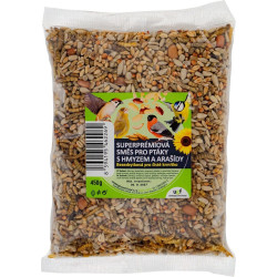 Směs pro ptáky s hmyzem a arašídy 450 g