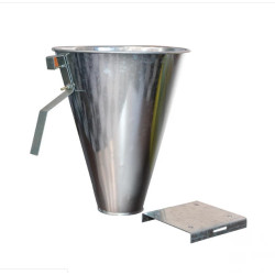 Vykrvovací trychtýř M pozink, bazarové zboží