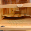 Dřevěná klec pro křečka H3, 60 x 40 x 80 cm