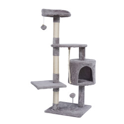 Škrabadlo pro kočky Ophleia, 40x40x112 cm