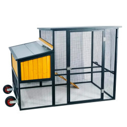 Dřevěný mobilní kurník GAUN ANKARA 10380