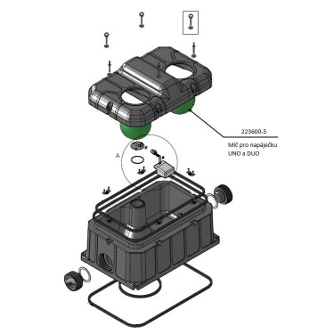 Míč pro napáječku KERBL UNO a DUO