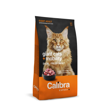Granule pro kočky Calibra Cat EXPERT+ Adult Giant cats & Mobility 6kg