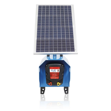 PUHU solární set pro elektrický ohradník 4J + panel 40 W