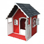 Dětský dřevěný domek Červená Karkulka, 115 x 125 x 140 cm