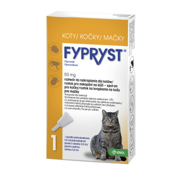 Fypryst Spot-on Cat 50mg sol 1x0,5ml