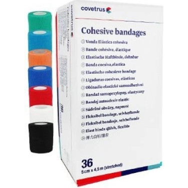 Obinadlo elast. CVET 5cmx4,5m 1 ks BARVA NÁHODNÁ