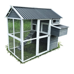 Dřevěný kurník s výběhem Bejrút, 195x140x180 cm