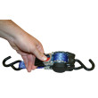 Samonavíjecí upínací popruh KERBL 37181 3 m / 25 mm / 300 kg, modrý
