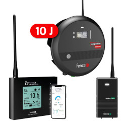 Set elektrického ohradníku chytrá farma - RF zdroj 10 J - WiFi Gateway - Monitor MX10 ZDARMA