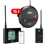 Set elektrického ohradníku chytrá farma - RF zdroj 10 J - WiFi Gateway - Monitor MX10 ZDARMA