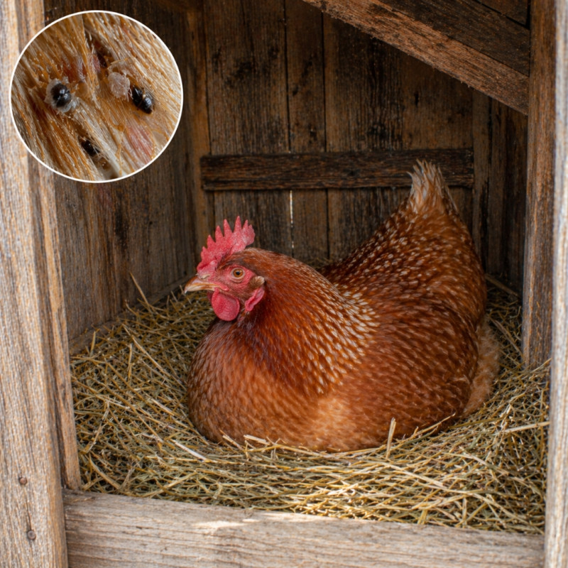 Čmelíci v kurníku: jak s nimi bojovat