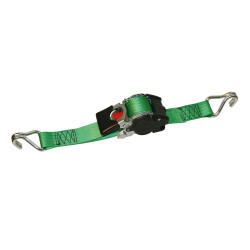 Samonavíjecí upínací popruh KERBL 37186 3 m / 50 mm / 750 kg, zelený