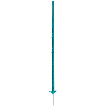 Sloupek plastový pro elektrický ohradník, 156 cm, modrý