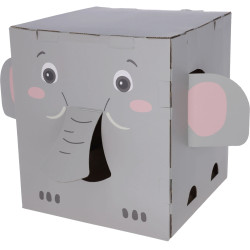 Škrabadlo pro kočky Elefant z vlnité lepenky