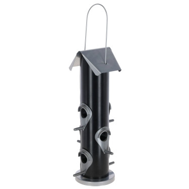 Krmítko pro ptáky Kerbl Kehlstein, plast/kov, 15 x 15 x 35 cm