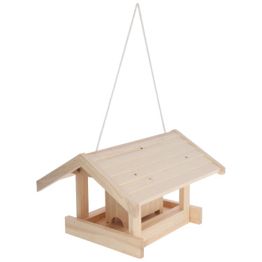 Krmítko pro ptáky Kerbl Leitenberg, dřevo, 40 x 32 x 24,5 cm