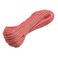 Lano KERBL 378 POLY 20 m / 12 mm / 250 kg, oranžové