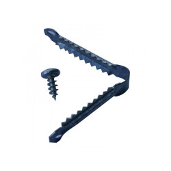 Spona křídelní proti přeletu, pozink, 4,7 cm  