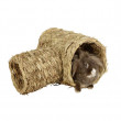 Domek pro králíky - tunel z trávy  