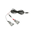 Propojovací kabel pro elektrické ohradníky a autobaterie, 3 m  