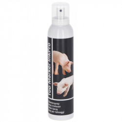 Barva tetovací TopMarker rozprašovač, černá, 300 ml na zvířata