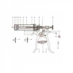 Háček posouvací k poloautomatu Roux-Revolver  