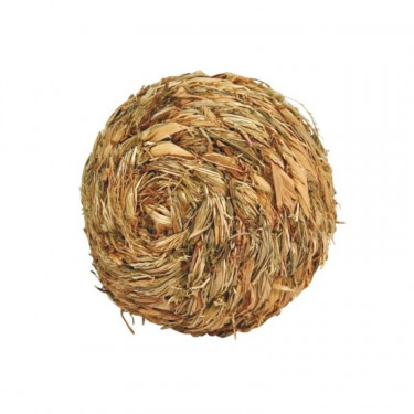 Balón ze spletené trávy, 13 cm  