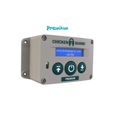 Automatické otevírání a zavírání kurníku Chickenguard Premium  