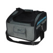 Cestovní taška pro psy Vacation na sedadlo auta 44x35x30 cm šedá/modrá  