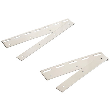 Závěsný panel pro PVC pásy, nerez AISI 304