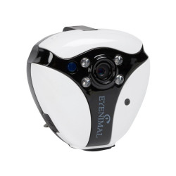 Videokamera Eyenimal Pet pro kočky a psy, 4,15 x 4,48 x 2,35 cm, bílá/černá  