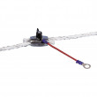 Kabel propojovací pro el. ohradníky - zdroj/lanko, 150 cm  