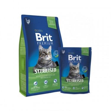 Brit Premium Cat Sterilised 8 kg  