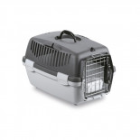 Přepravka pro psy a kočky Gulliver 1 DELUXE, 48x32x31cm, šedá  