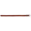 Obojek pro psa Tuscany, kožený obojek, 30 mm, 47 - 55 cm, hnědá  