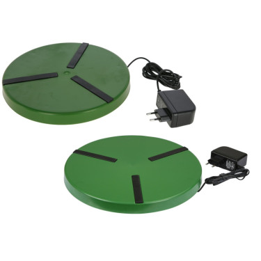 Výhřevná podložka k napáječce nebo misce na vodu