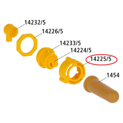 Bajonet náhradní pro ventil hygienický, 5 ks  