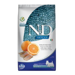 N&D OCEAN DOG Adult Mini Herring & Orange 2,5kg