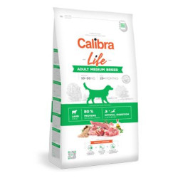 Calibra Dog Life Adult Medium Breed Lamb 2,5kg